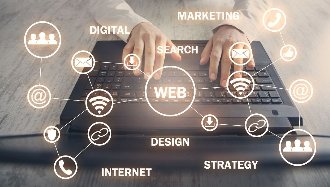 Modern and Aesthetic Web Design Interface